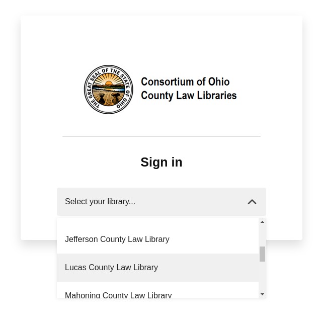 Ebooks Lucas County Law Library
